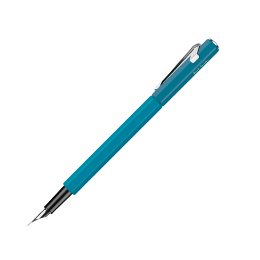 Paul Smith 849 Fountain Pen - Cyan Blue/Steel Blue