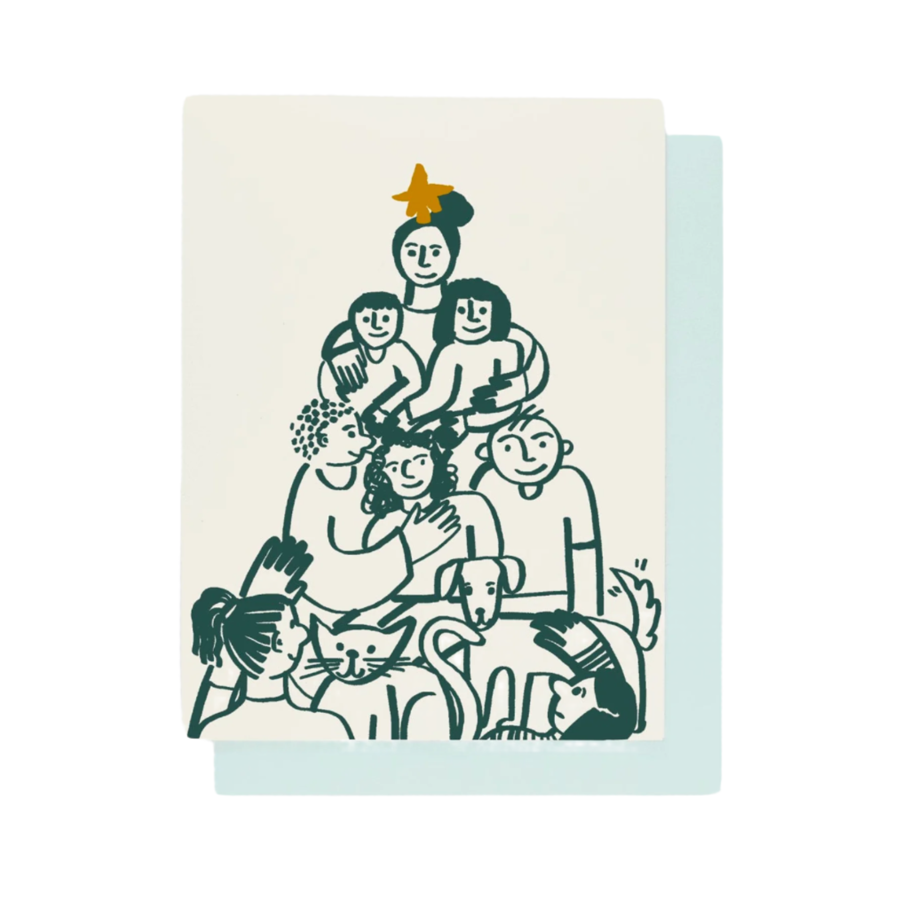 Chosen family christmas card