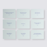 Emotional conversation cards for couples