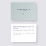 Couples emotional conversation cards