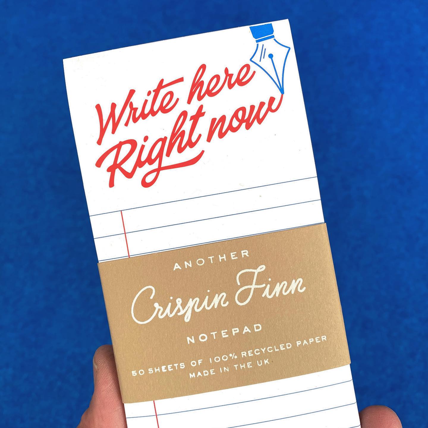 Crispin Finn Notepad