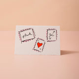 Stuck On You Valentine Card