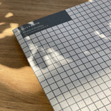 Greige Graph A5 Notebook - Dot Grid and Plain