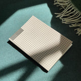 Greige Graph A5 Notebook - Dot Grid and Plain
