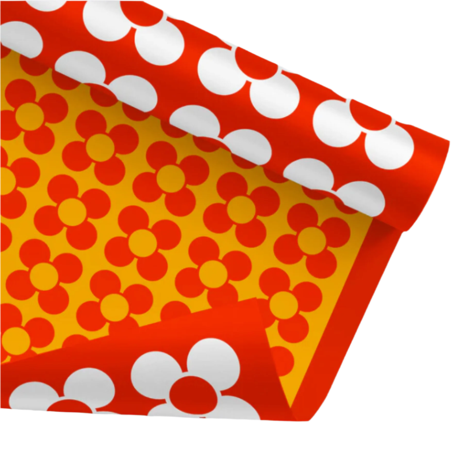 Saffron Double Sided Gift Wrap