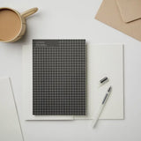 Black Graph A5 Notebook - Dot Grid and Plain