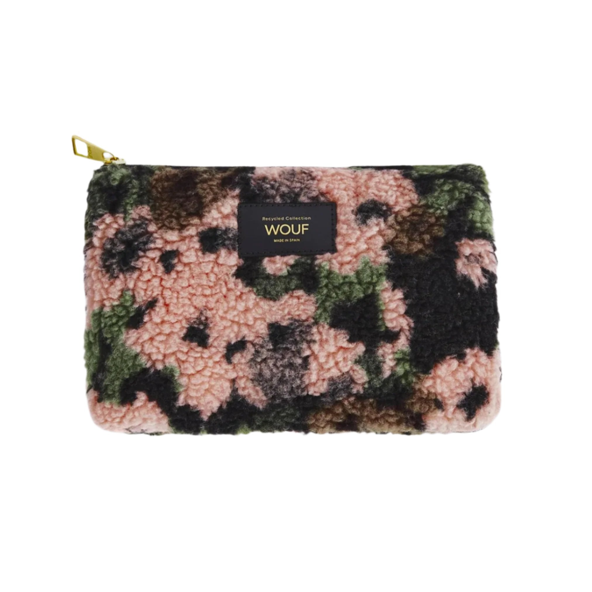 fluffy wouf pencil case