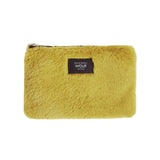 Fluffy Yellow Pouch