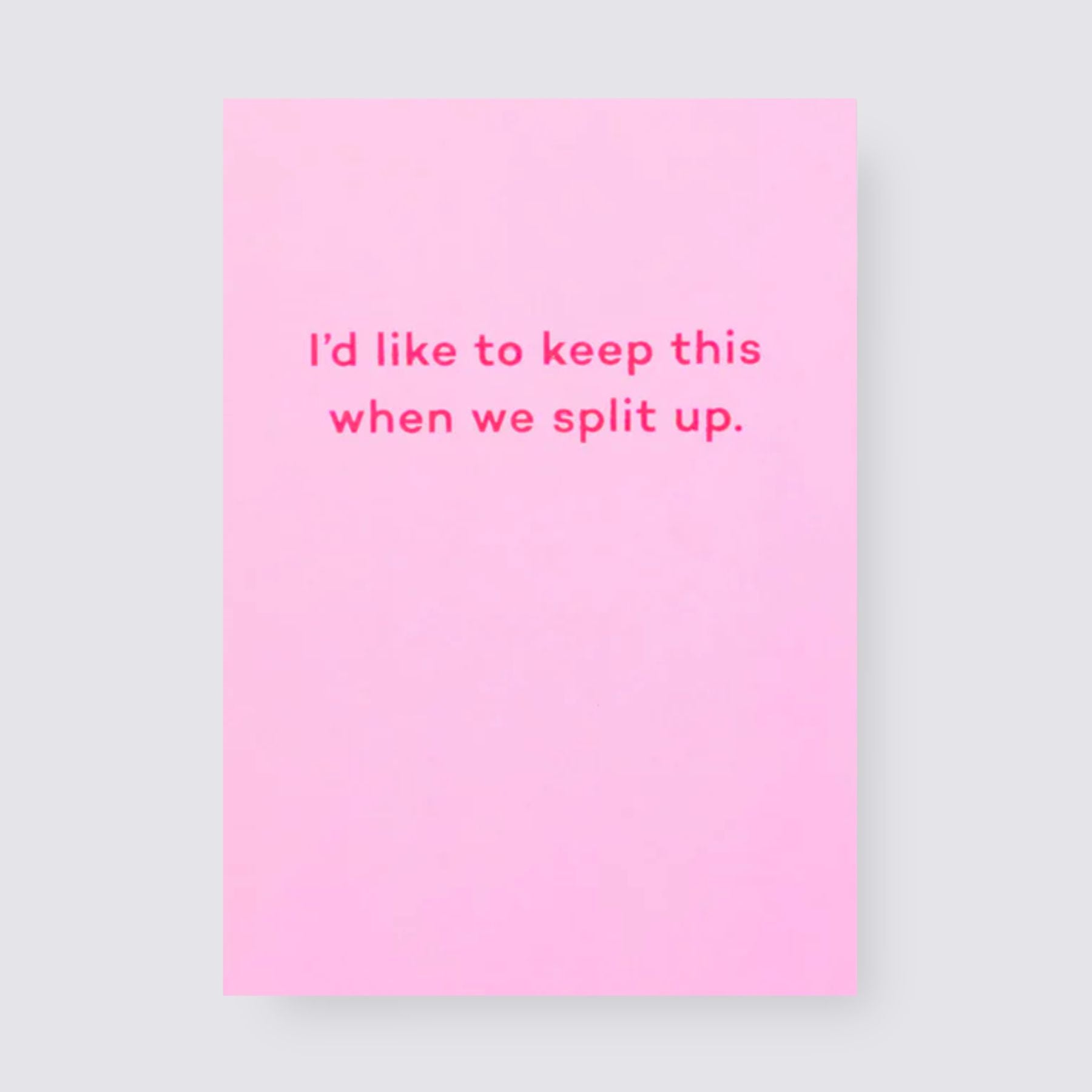 Funny valentine's card
