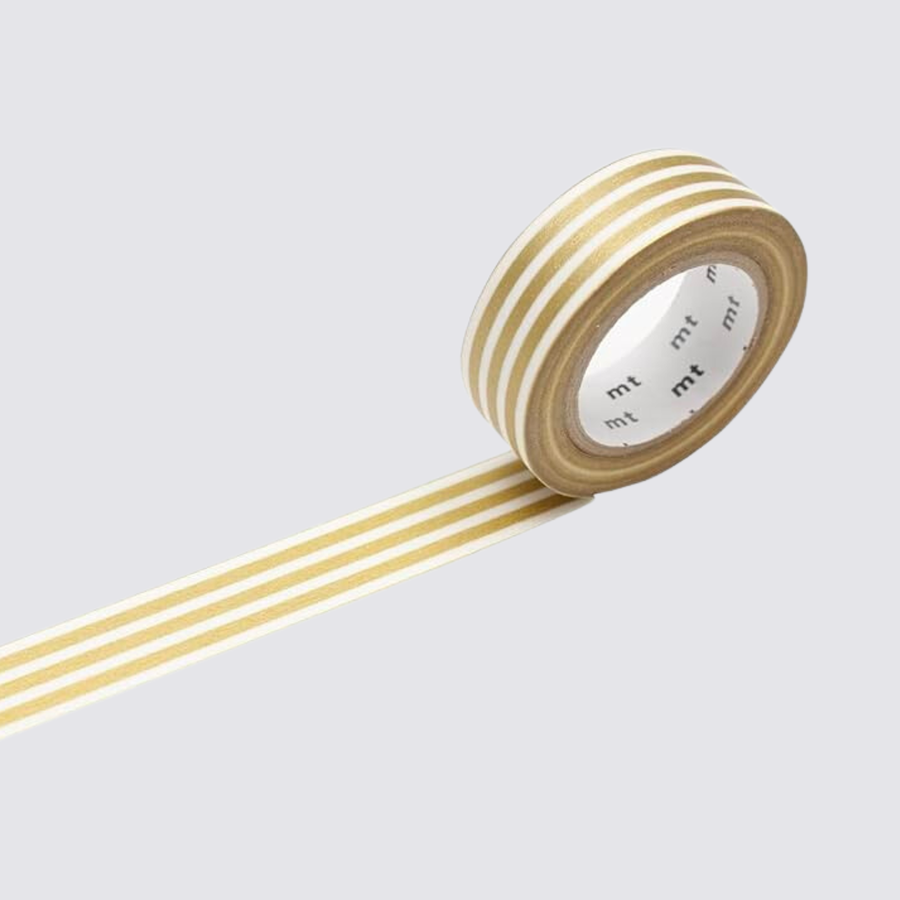 Gold stripy washi tape