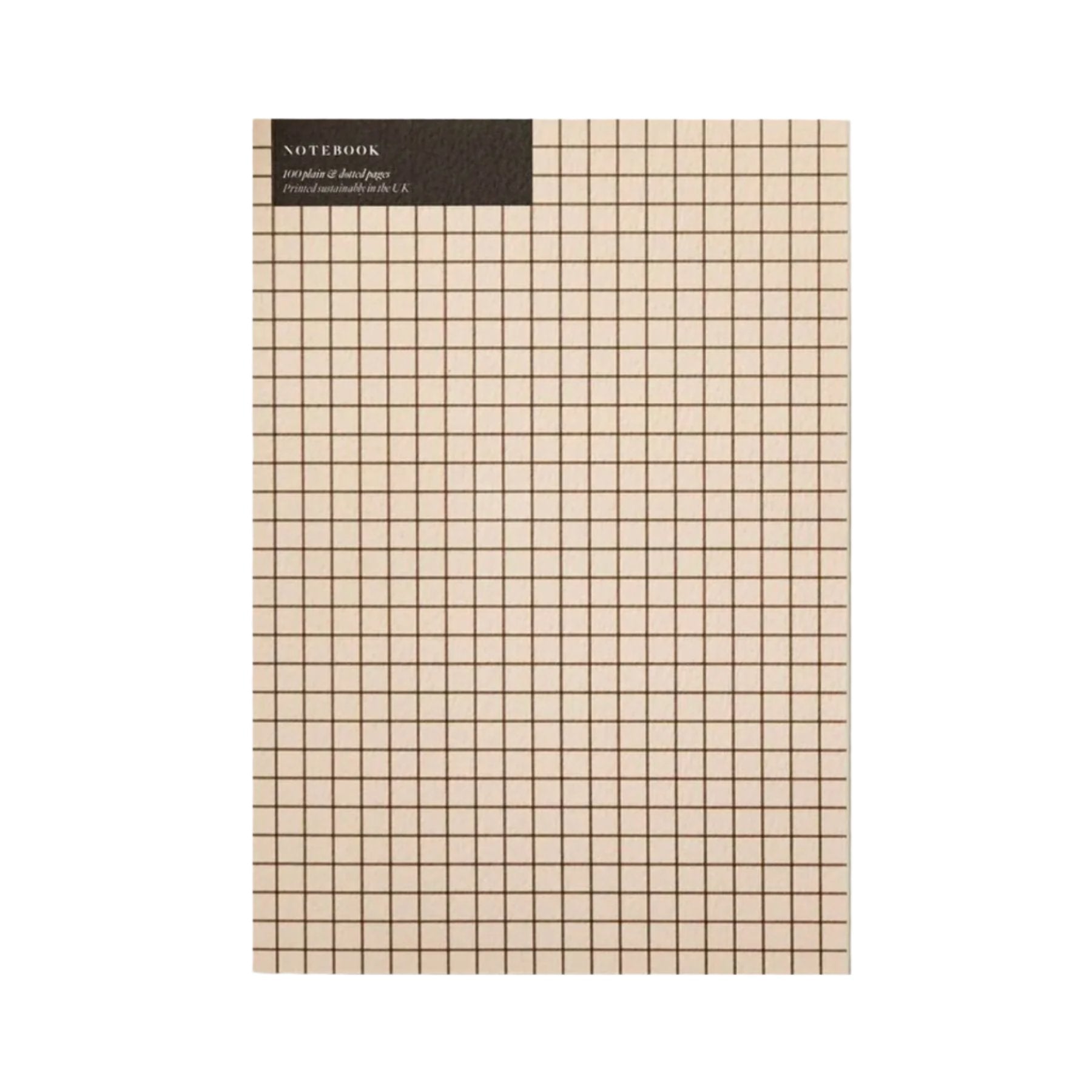 Graph print A5 notebook