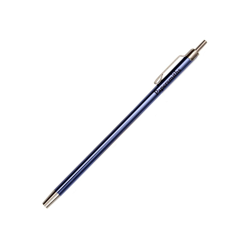 Pocket-sized pen in blue by Papersmiths