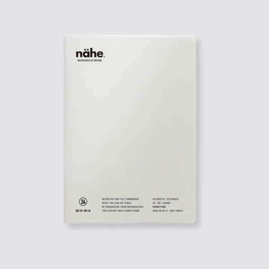 2024 Nahe Weekly Diary - Ivory