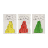 Jelly birthday cards set