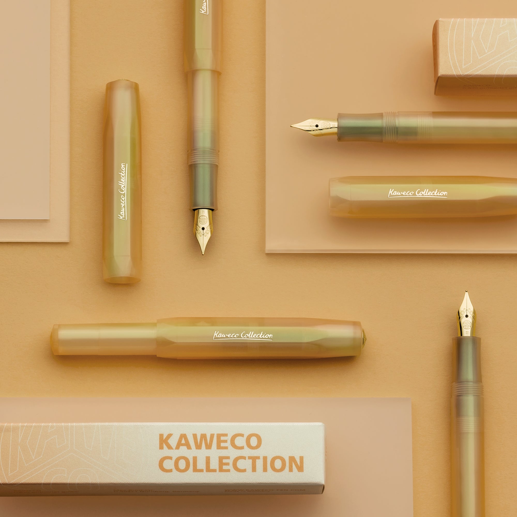 Apricot Metal Nib Fountain Pen