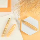 Transparent Pale Orange Pen