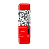 Keith Haring Print ballpoint pen in metal tin
