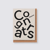 Massive Congratulations card