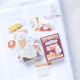 whimsical matchbox sticker set