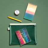 sheer mesh pouch