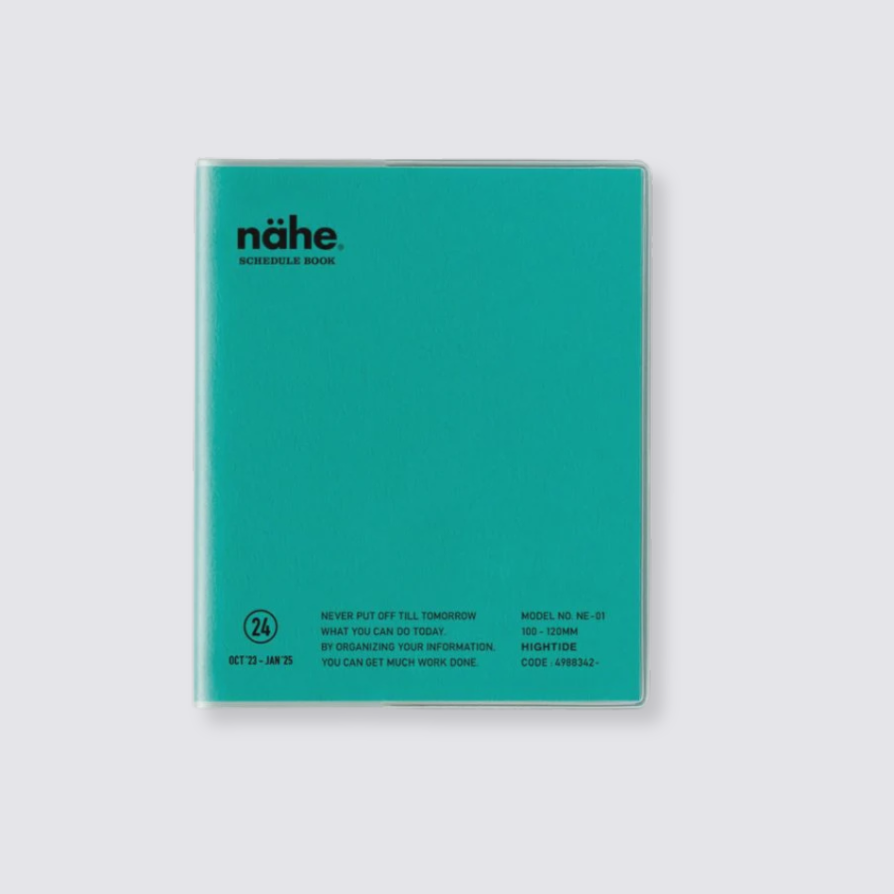 mint pocket monthly diary 2024 nahe
