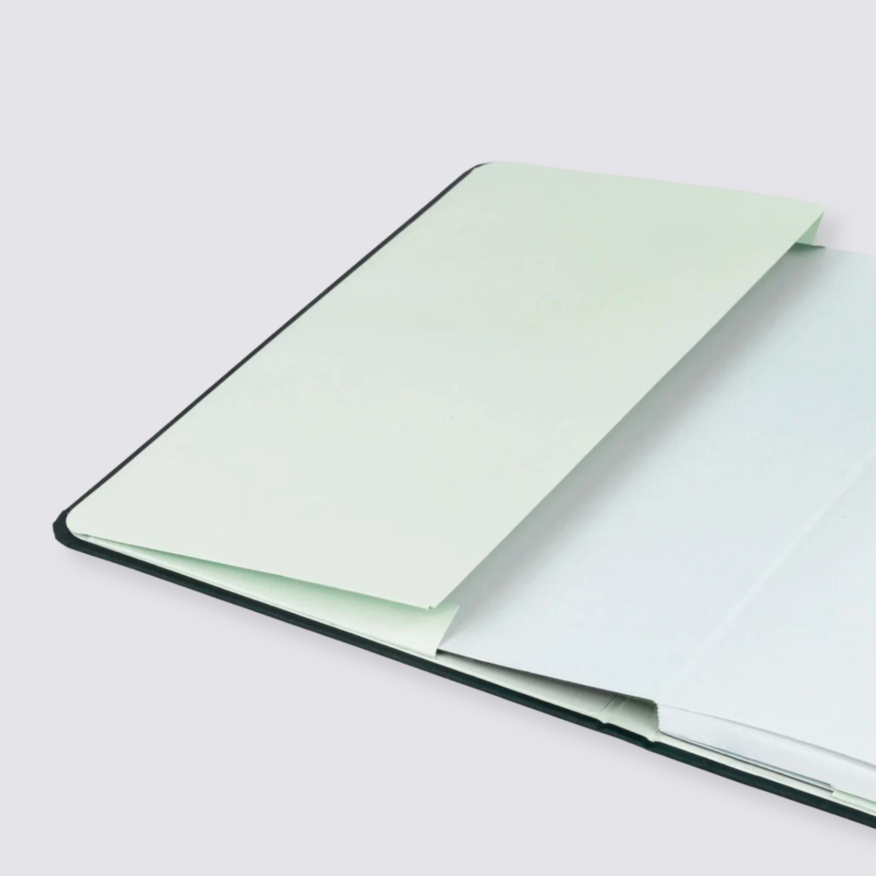 Refillable Ruled Notebook Plain Navy