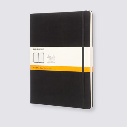 Moleskine extra large black notebook
