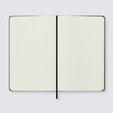 Moleskine large grid page notebook