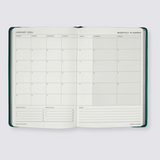 Month at a glance diary pages