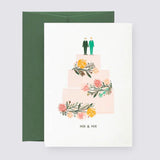 Mr and Mrs wedding Card