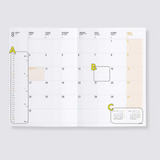 Nahe monthly view 2024 diary