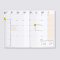 Nahe monthly view 2024 diary