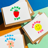 hand drawn notecards set of six