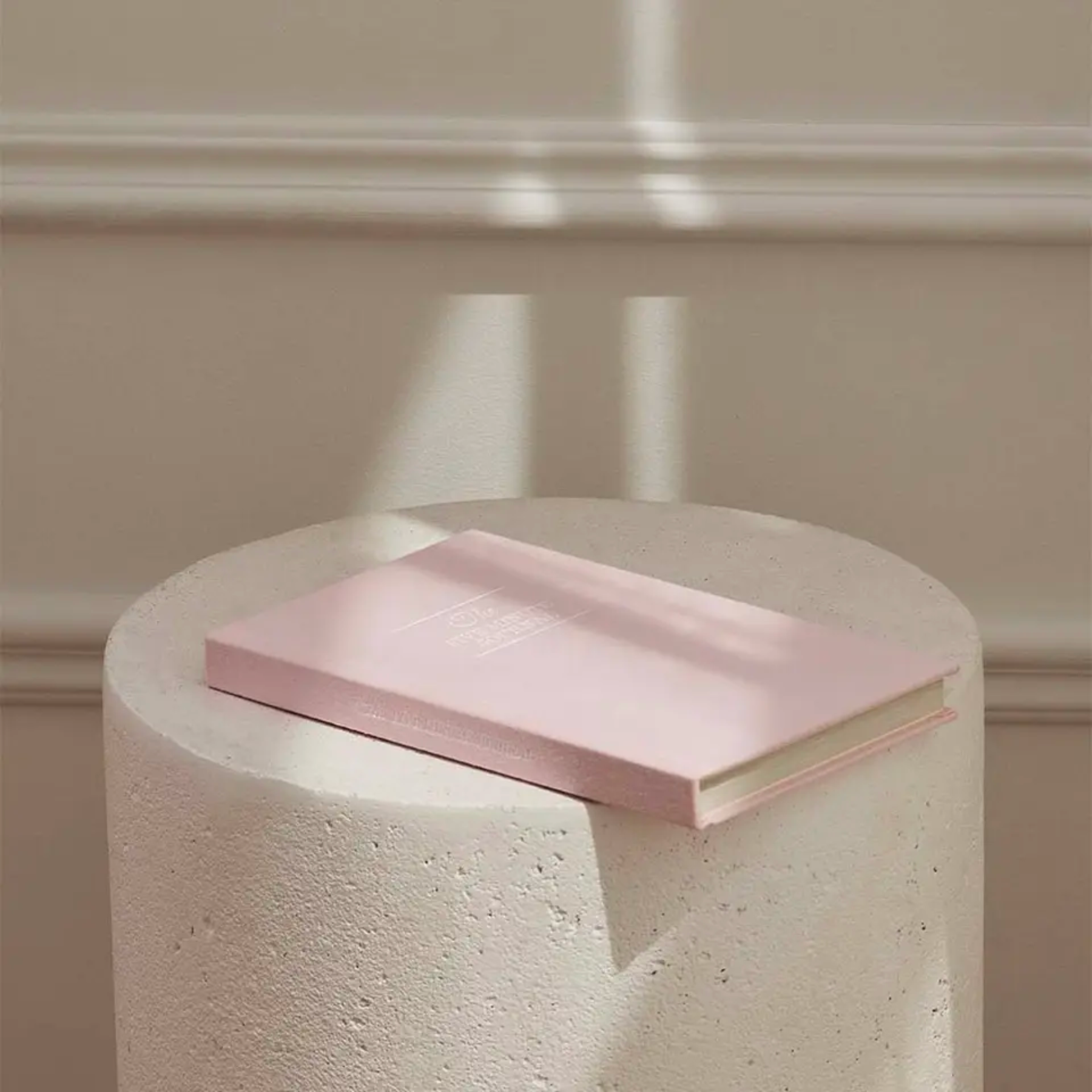 pink five minute journal