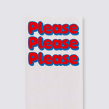 please note pad list