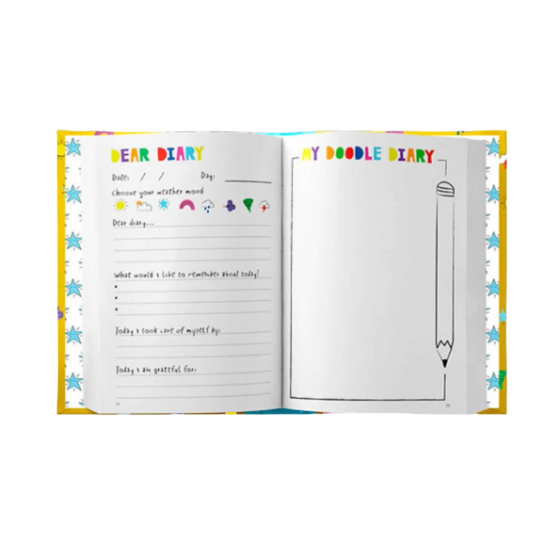 Positive doodle diary