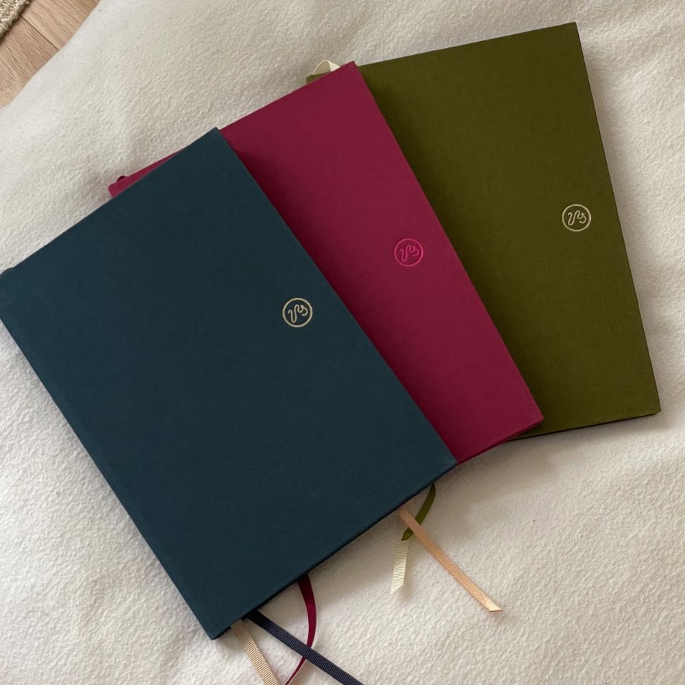 Clifton Notebook – Mulberry Red