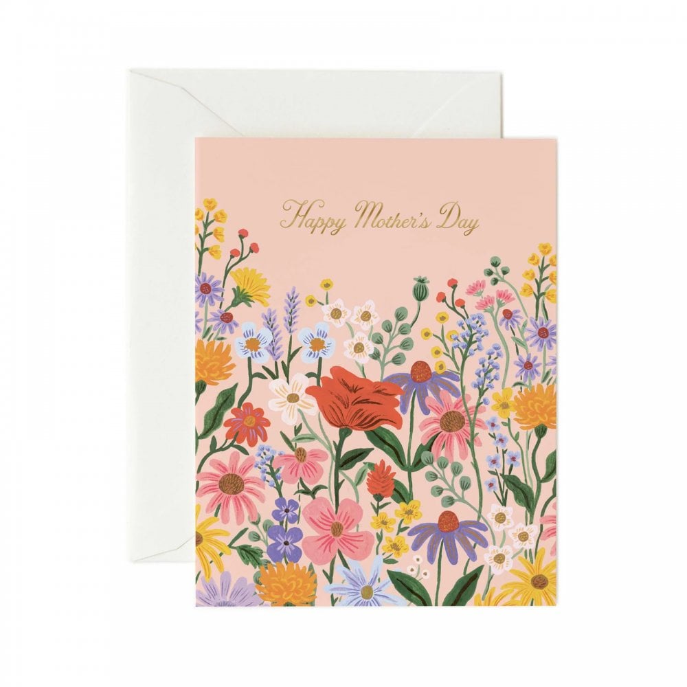 Floral Garden Mothers Day Card
