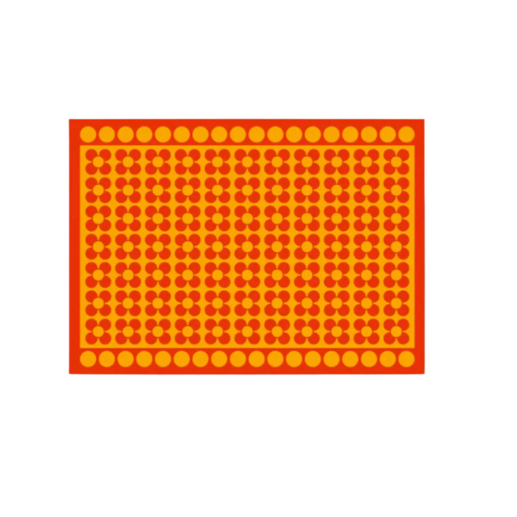 saffron double sided gift wrap