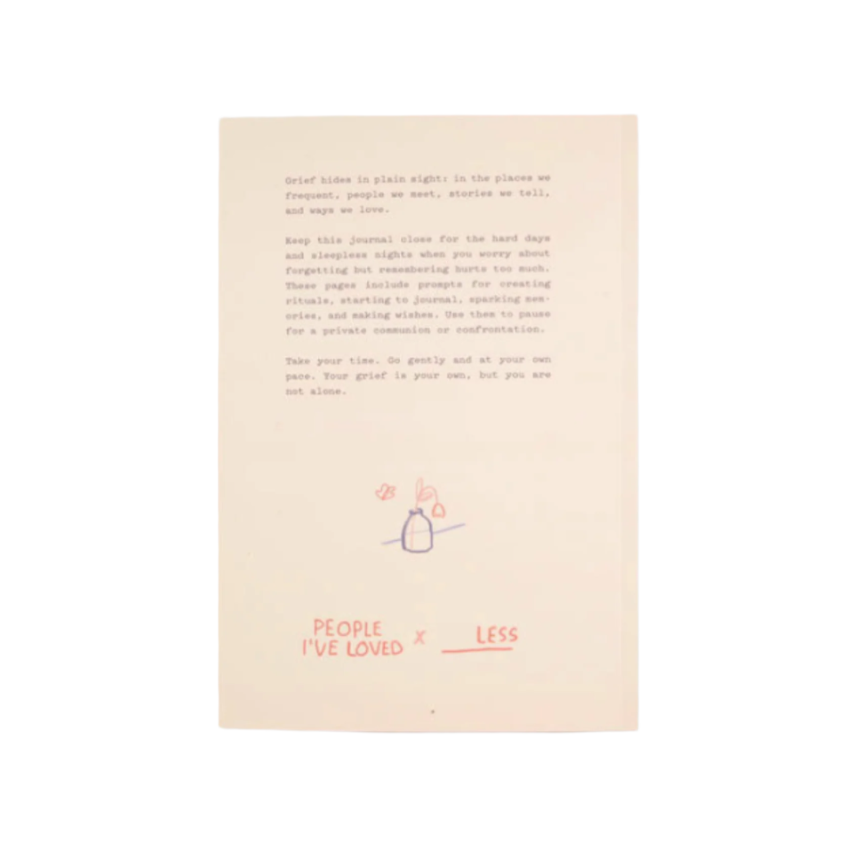 Grief journal