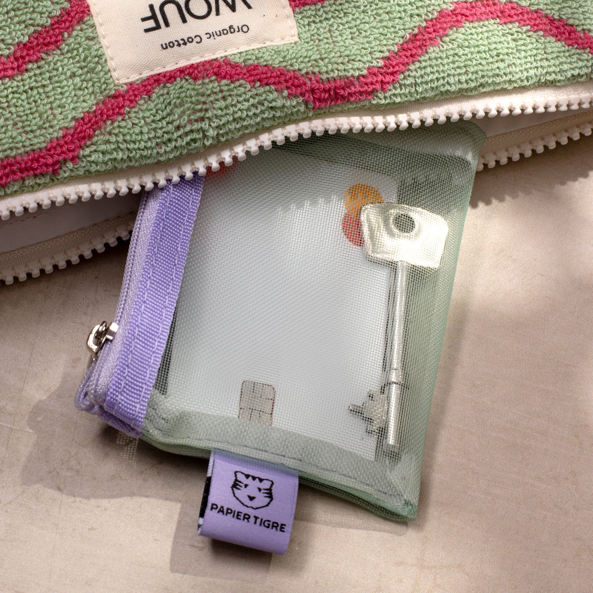 Mesh Pouch Extra Small - Lilac & Mint