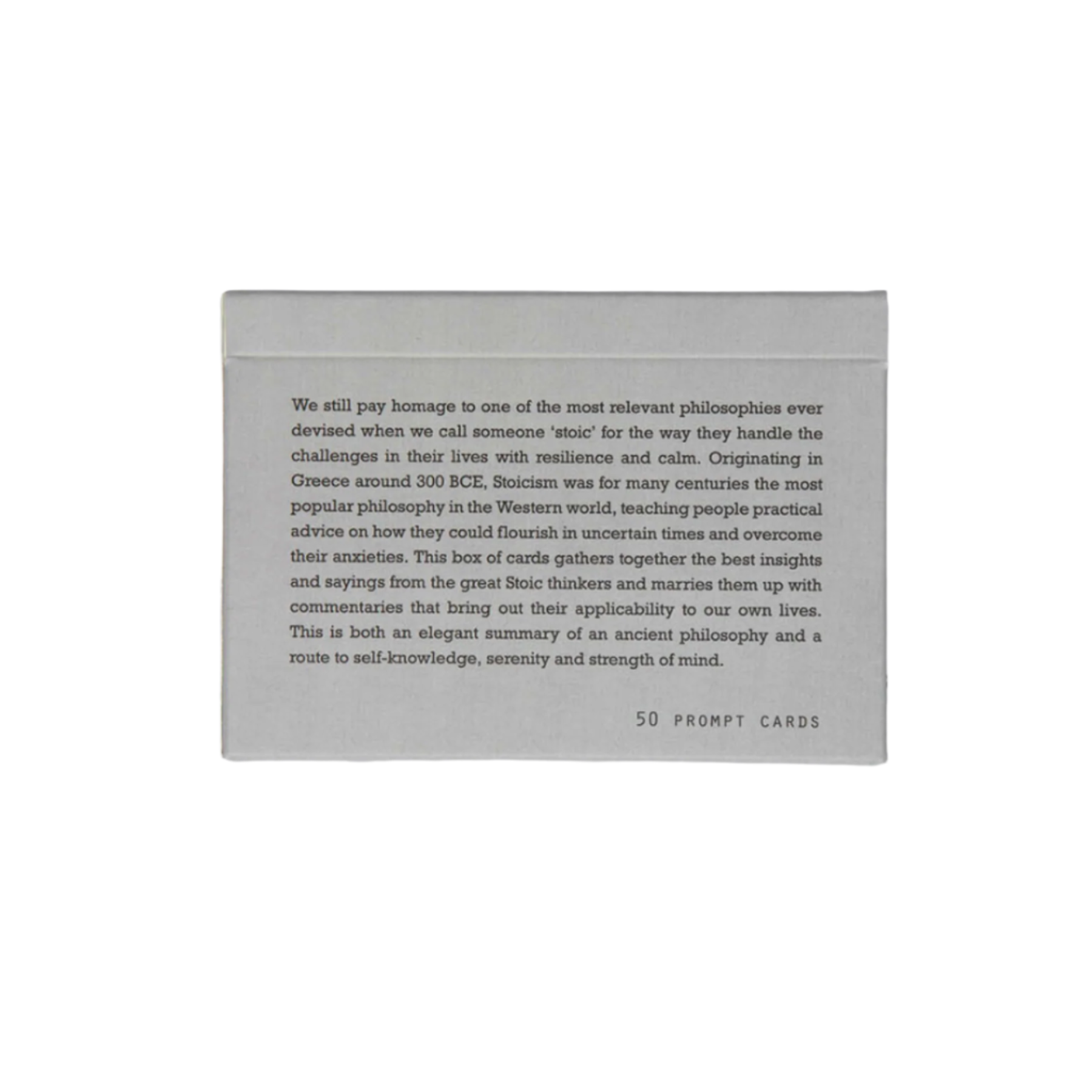 Stoicism philosophy cards