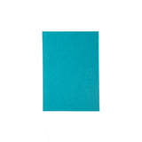 Blue notebook on a white background