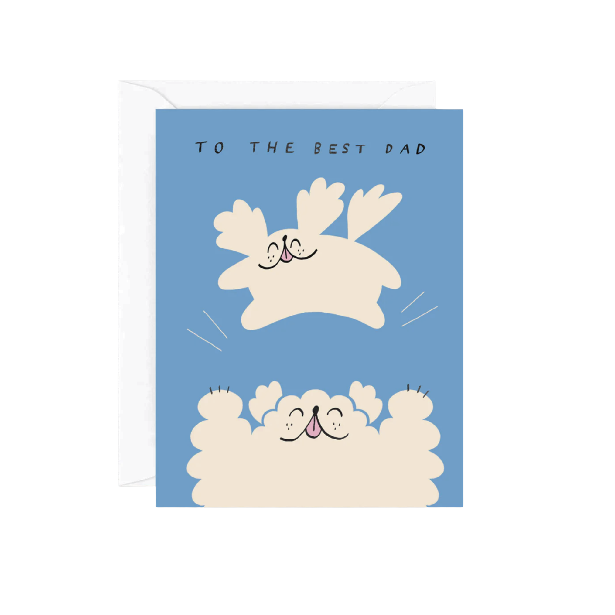 The best dad dog card
