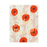 Wedding Poppies Card