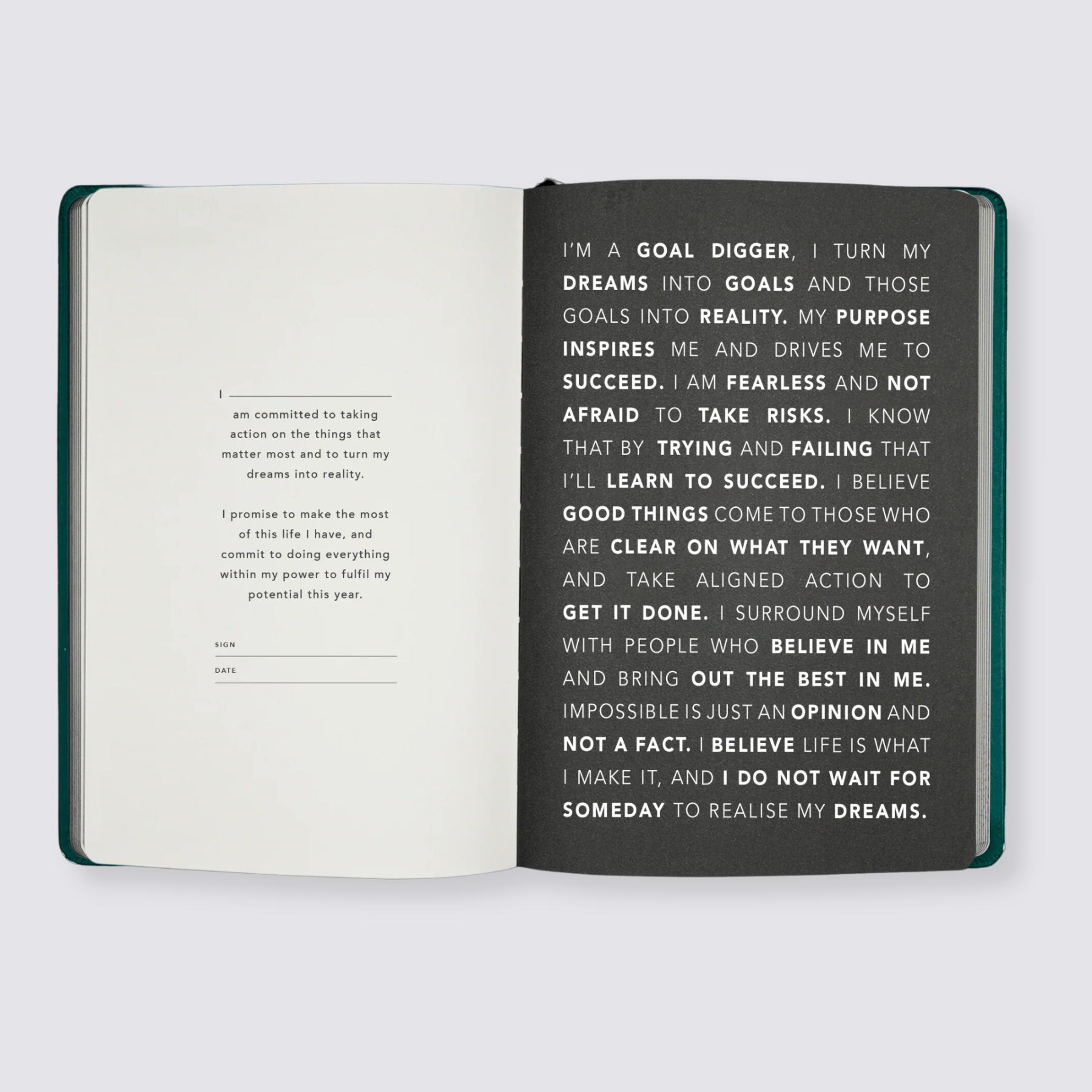 Goal planner 2024 diary A5