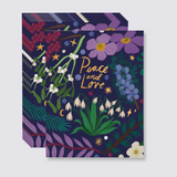 Winter Botanicals card Set of 8