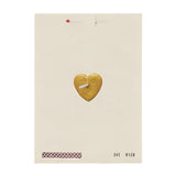 wish cards gold candle card