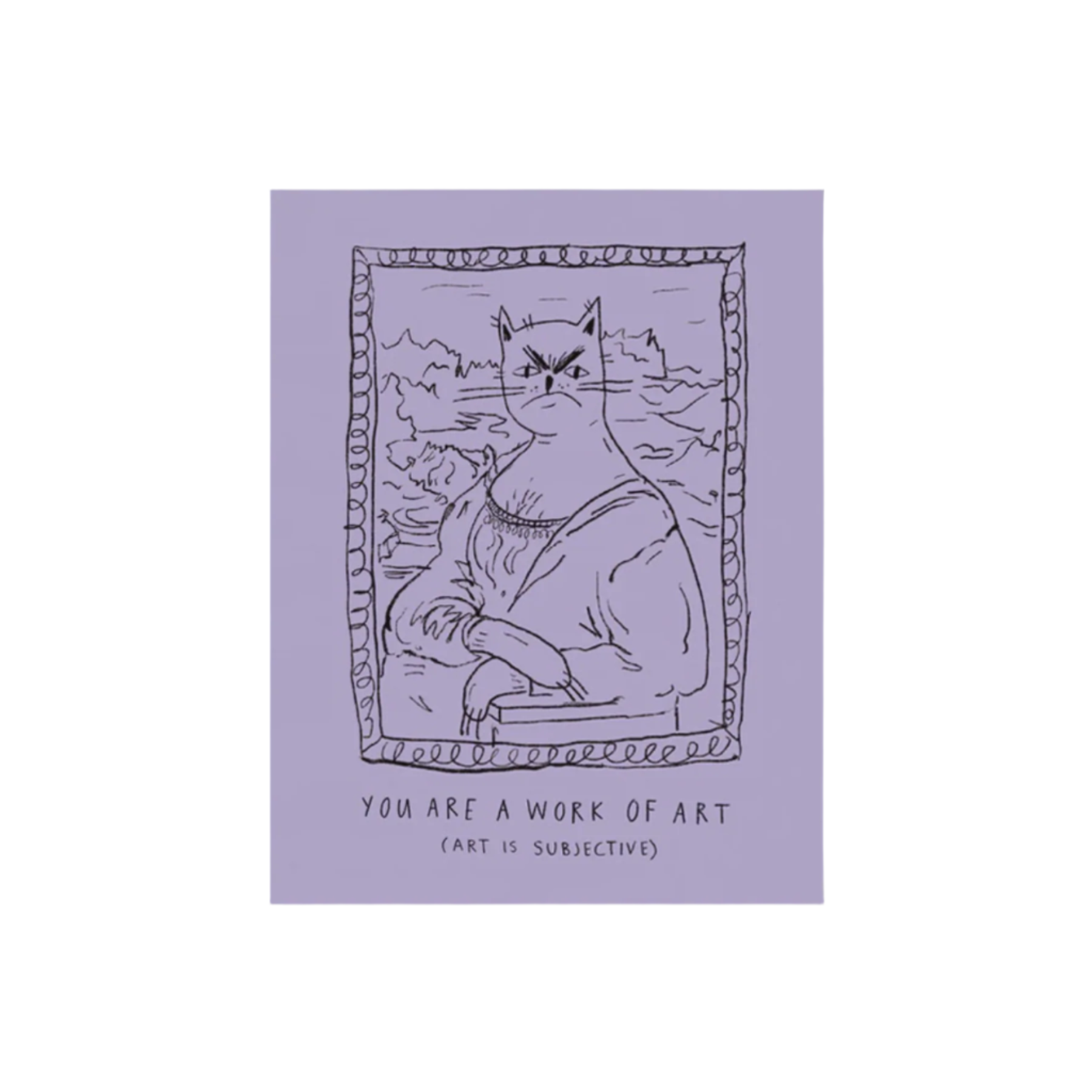 Funny Cat Card