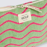 wavy zipper pouch